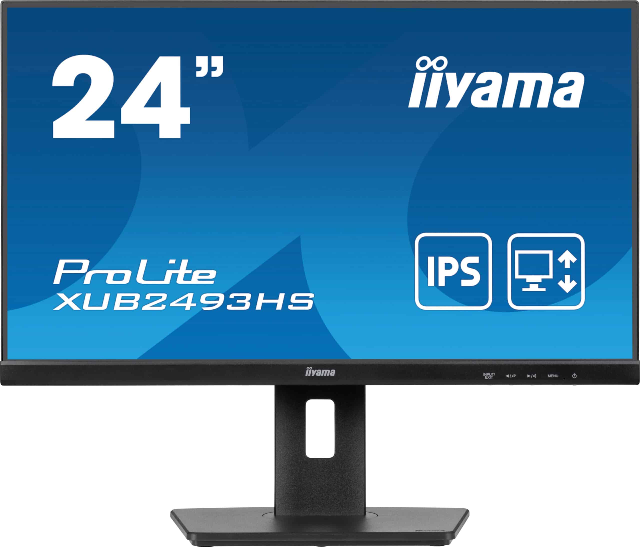 iiyama ProLite XUB2493HS-B6 computer monitor 60,5 cm (23.8") 1920 x 1080 Pixels Full HD LED Zwart - Afbeelding 2