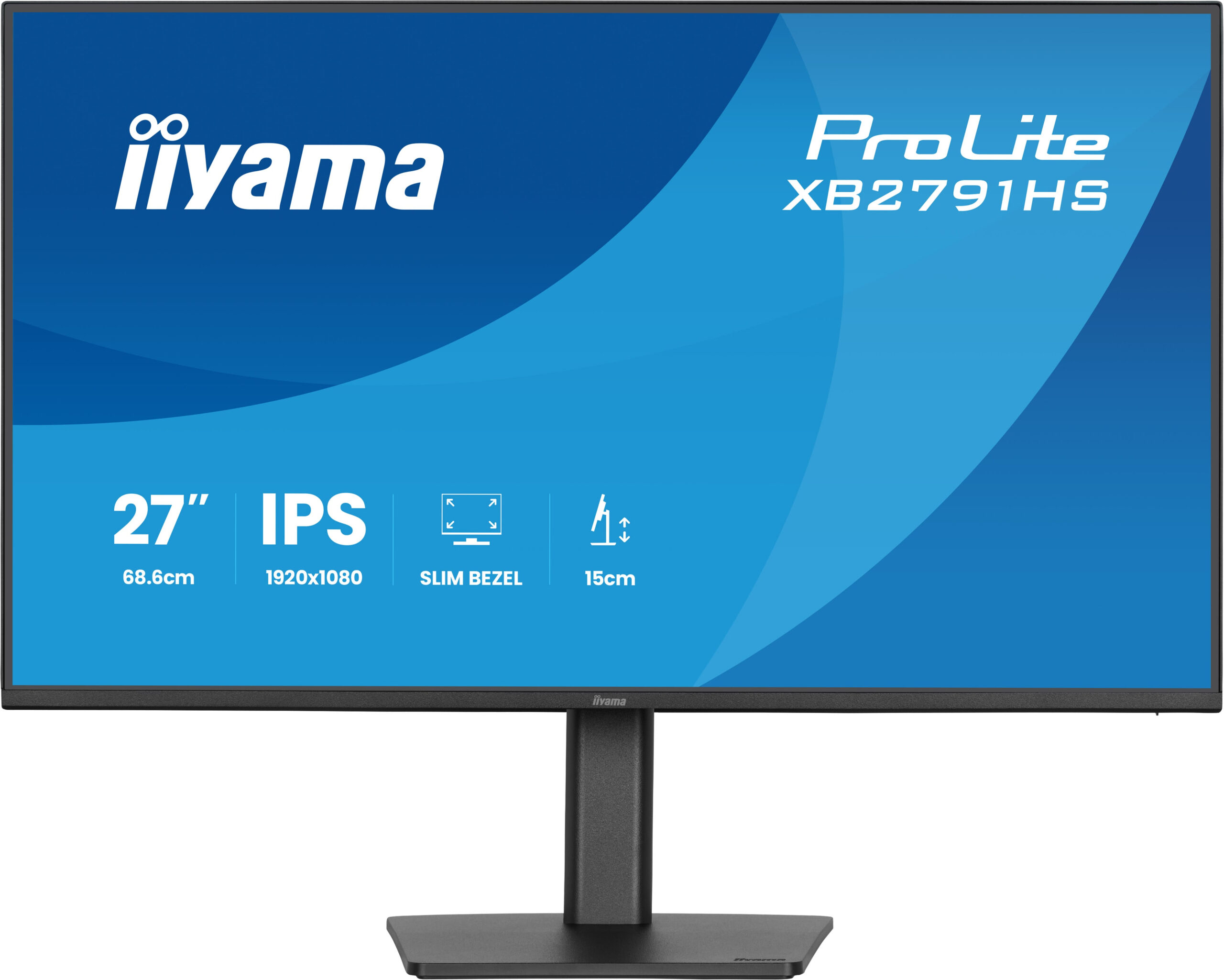 iiyama ProLite XB2791HS-B1 computer monitor 68,6 cm (27") 1920 x 1080 Pixels Full HD LED Zwart - Afbeelding 3