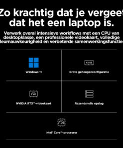HP ZBook Fury 16 G11 Intel Core i7-14700HX Mobiel werkstation 40,6 cm (16") WUXGA 32 GB DDR5-SDRAM 1 TB SSD NVIDIA RTX 4000 Ada Wi-Fi 7 (802.11be) Windows 11 Pro AI Workstation, AI PC Grijs - Afbeelding 7