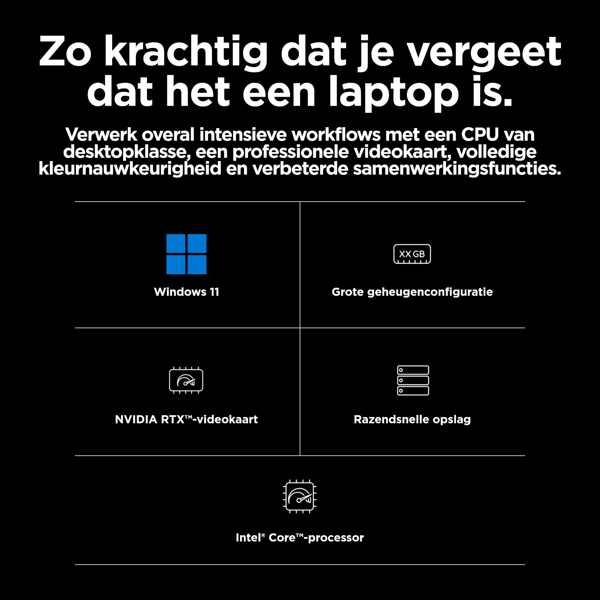 HP ZBook Fury 16 G11 Intel® Core™ i7 i7-14700HX Mobiel werkstation 40,6 cm (16") WUXGA 32 GB DDR5-SDRAM 1 TB SSD NVIDIA RTX 4000 Ada Wi-Fi 7 (802.11be) Windows 11 Pro AI Workstation, AI PC Grijs - Afbeelding 7