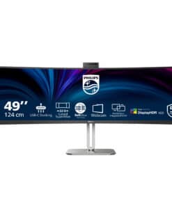 Philips 49B2U6900CH/00 computer monitor 124 cm (48.8") 5120 x 1440 Pixels Dual QHD LCD Zwart
