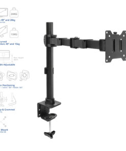 ACT Monitorarm 32" office solid pro, 1 scherm - Afbeelding 5