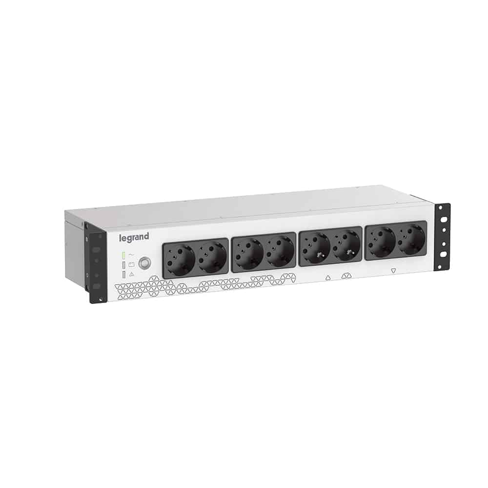 Legrand Keor PDU 800VA GR/IT INPUT 8 GR/IT OUTPUT UPS Stand-by (Offline) 0,8 kVA 480 W 16 AC-uitgang(en)