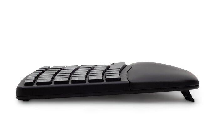 Kensington ProFit Ergo Wrlss toetsenbord Universeel RF draadloos + USB AZERTY Frans Zwart - Afbeelding 7