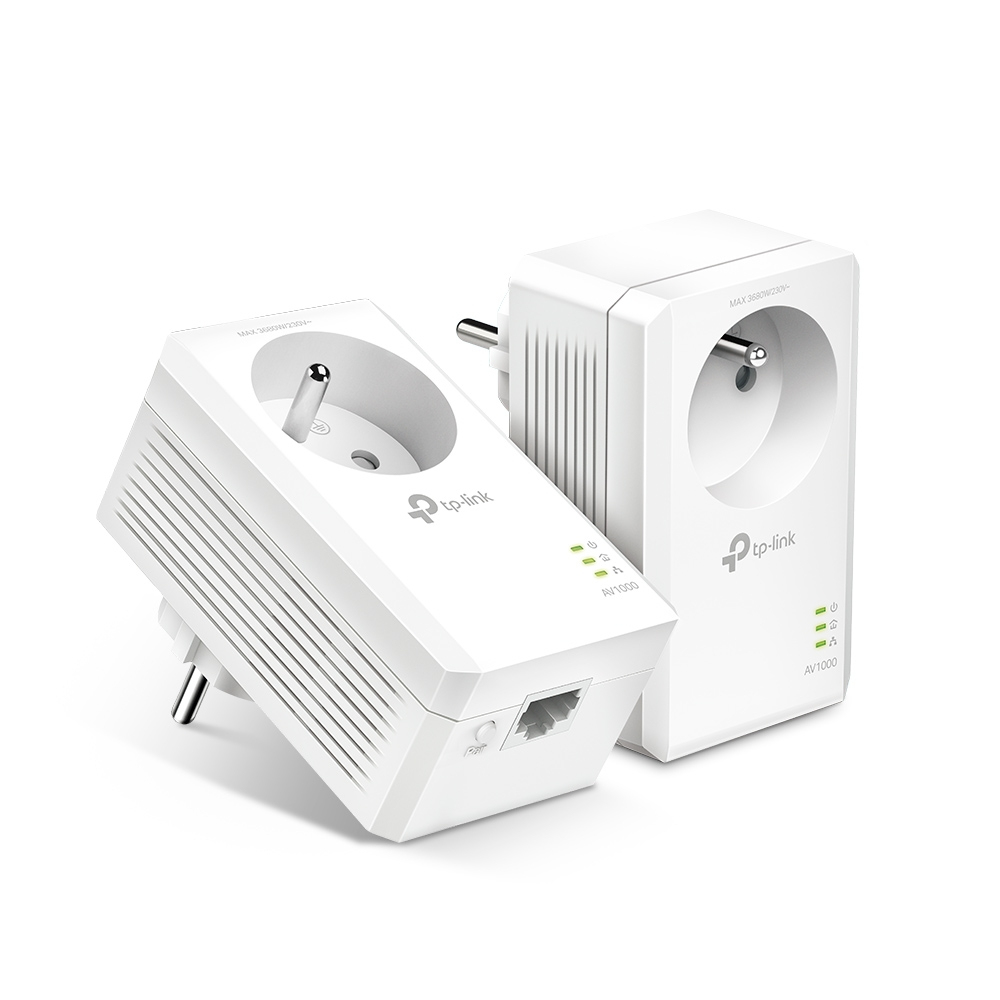 TP-Link TL-PA7017PKIT(FR) 1000 Mbit/s Ethernet LAN Wit 2 stuk(s)
