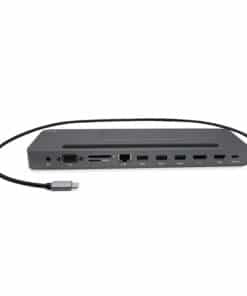 i-tec Metal USB-C Ergonomic 4K 3x Display Docking Station + Power Delivery 85 W