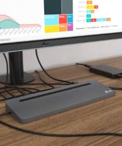 i-tec Metal USB-C Ergonomic 4K 3x Display Docking Station + Power Delivery 85 W - Afbeelding 5