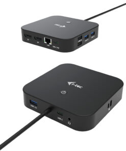 i-tec USB-C Dual Display Docking Station with Power Delivery 100 W
