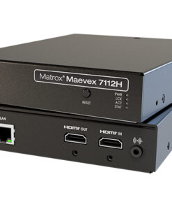 Matrox Maevex 7112H Single-Channel 4K H.264/H.265 Encoder