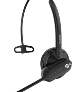 Yealink WH63 Portable Teams Headset Draadloos oorhaak, Hoofdband, Neckband Kantoor/callcenter Oplaadhouder Zwart