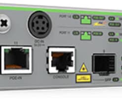 Allied Telesis AT-GS980EM/11PT-50 Managed L3 Gigabit Ethernet (10/100/1000) Power over Ethernet (PoE) 1U Grijs