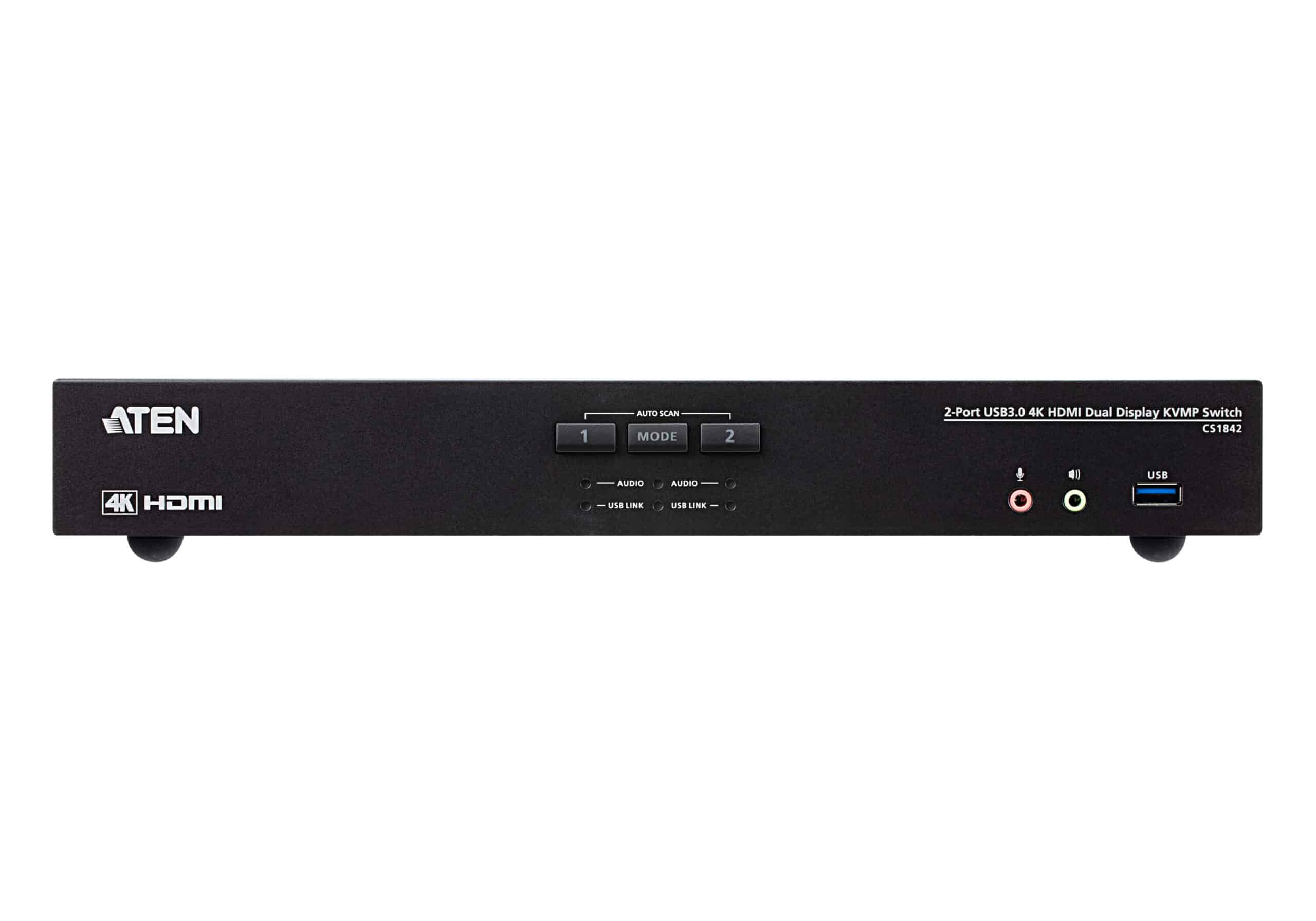 ATEN USB 3.0 met 2 poorten 4K HDMI Dual Display KVMP-schakelaar - Afbeelding 3