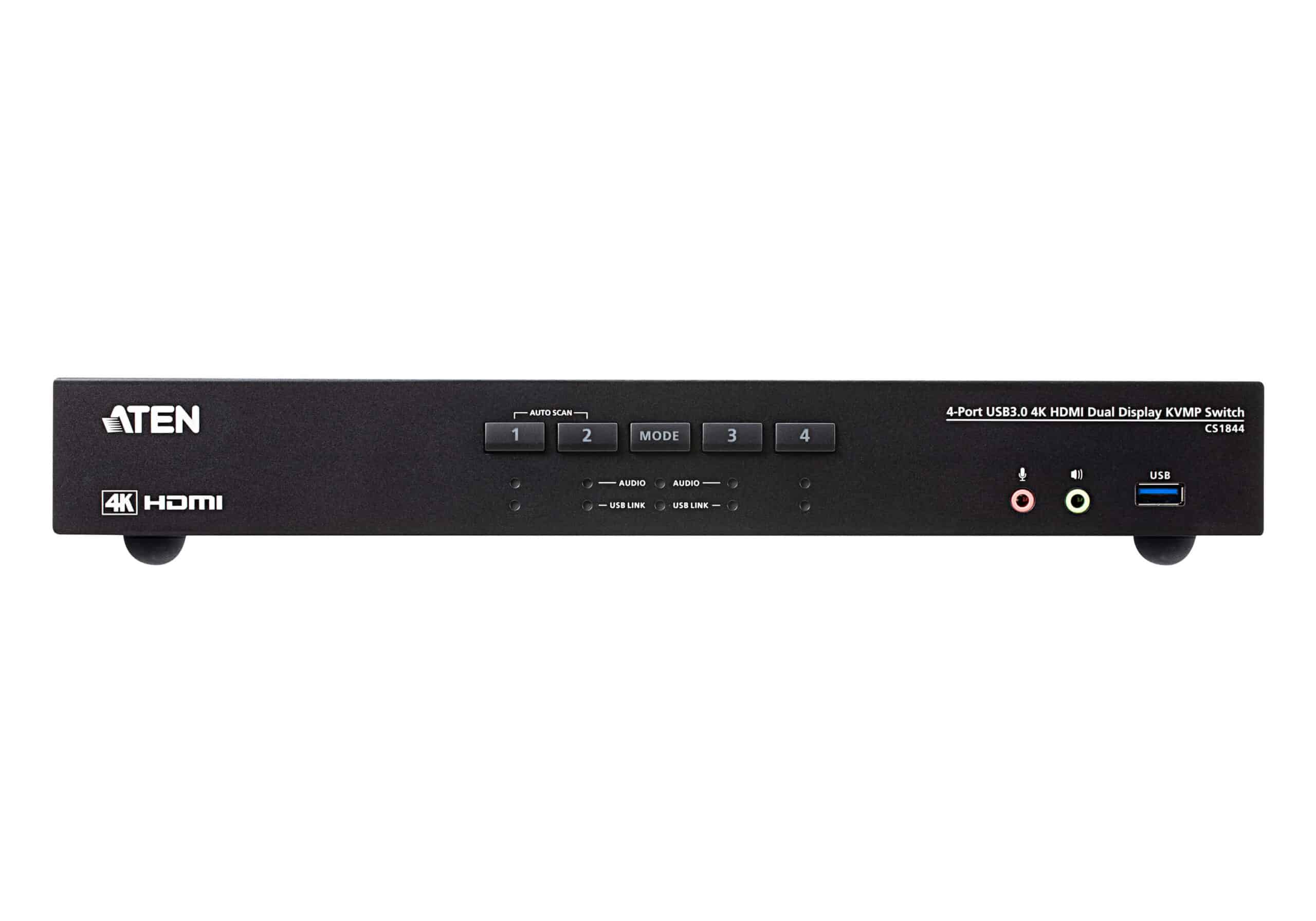 ATEN USB 3.0 met 4 poorten 4K HDMI Dual Display KVMP-schakelaar - Afbeelding 3