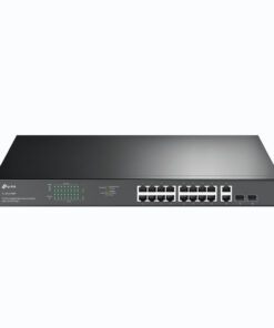 TP-Link TL-SG1218MP netwerk-switch Unmanaged Gigabit Ethernet (10/100/1000) Power over Ethernet (PoE) 1U Zwart