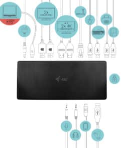 i-tec USB-C Quattro Display Docking Station with Power Delivery 85 W - Afbeelding 3