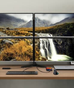 i-tec USB-C Quattro Display Docking Station with Power Delivery 85 W - Afbeelding 6
