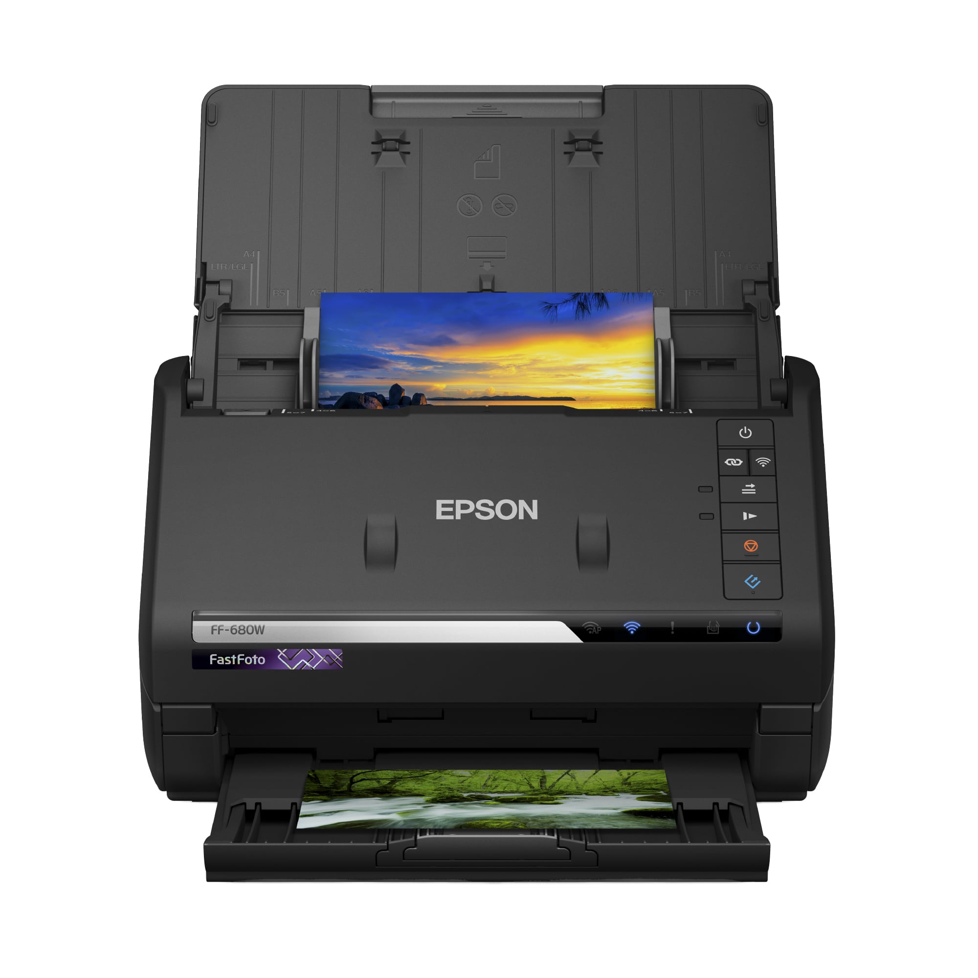 Epson FastFoto FF-680W snelle A4-fotoscanner met automatische invoer en Wi-Fi-connectiviteit - Afbeelding 2