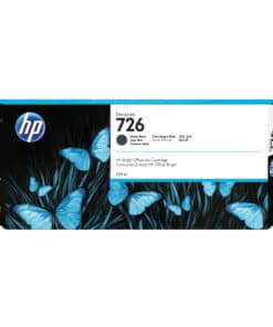 HP 726 matzwarte DesignJet inktcartridge, 300 ml