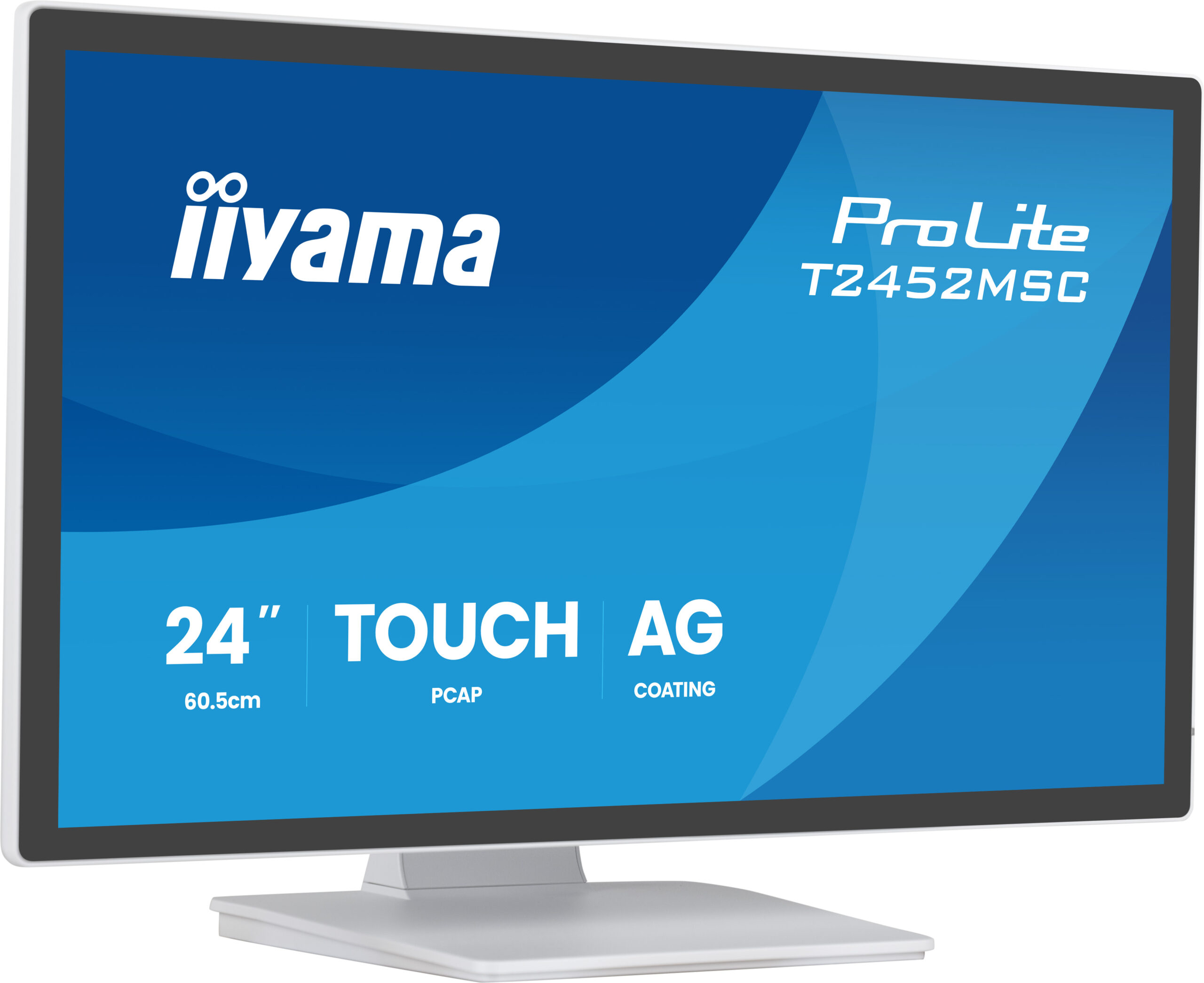 iiyama T2452MSC-W2AG computer monitor 61 cm (24") 1920 x 1080 Pixels Full HD LED Touchscreen Wit - Afbeelding 2