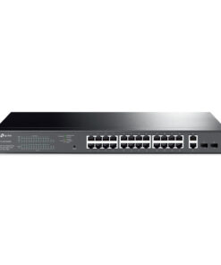 TP-Link TL-SG1428PE netwerk-switch Managed L2 Gigabit Ethernet (10/100/1000) Power over Ethernet (PoE) 1U Zwart