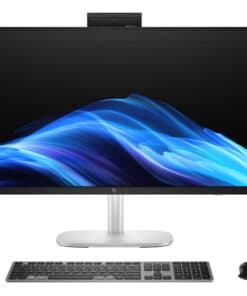 HP EliteStudio 8 G1i AI Wolf Pro Security Edition Intel Core Ultra 5 235 68,6 cm (27") 2560 x 1440 Pixels Touchscreen Alles-in-één-pc 16 GB DDR5-SDRAM 512 GB SSD Windows 11 Pro Wi-Fi 7 (802.11be) AI PC Zilver