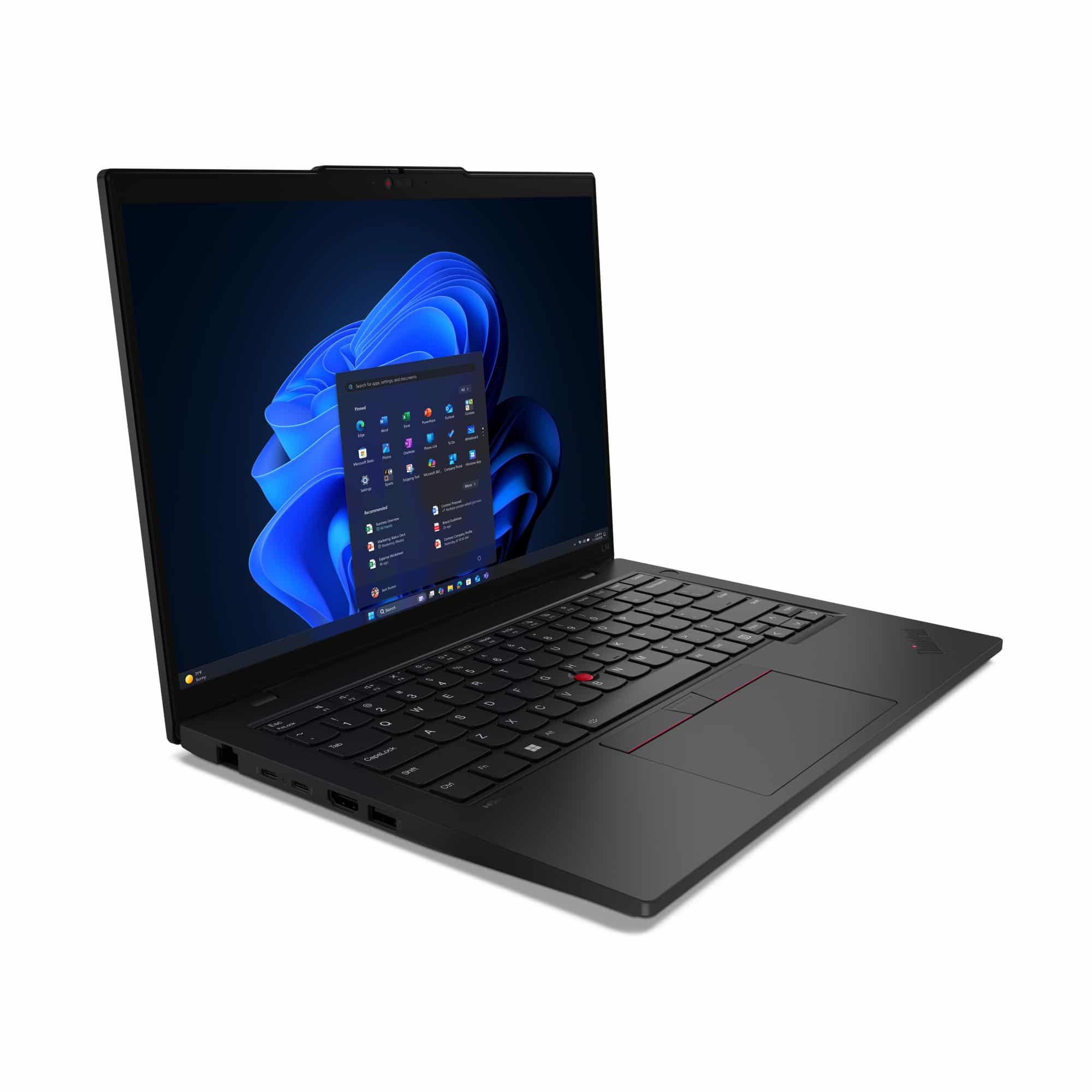 Lenovo ThinkPad L14 Gen 6 (Intel) Intel Core Ultra 5 225U Laptop 35,6 cm (14") WUXGA 16 GB DDR5-SDRAM 512 GB SSD Wi-Fi 6E (802.11ax) Windows 11 Pro Engels Zwart - Afbeelding 5