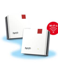 Mesh Set FRITZMESH SET 1600 2-PACK EDITION INTERNATIONAL Dual-band (2.4 GHz / 5 GHz) Wi-Fi 6 (802.11ax) Rood, Wit Intern - Afbeelding 4