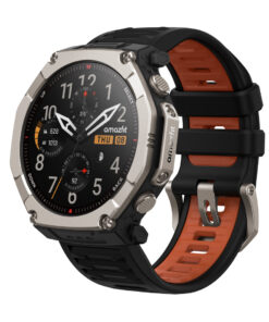 Amazfit T-Rex Ultra 2 129,5 cm (51") AMOLED 51 mm Digitaal 480 x 480 Pixels Touchscreen Titanium Wifi GPS