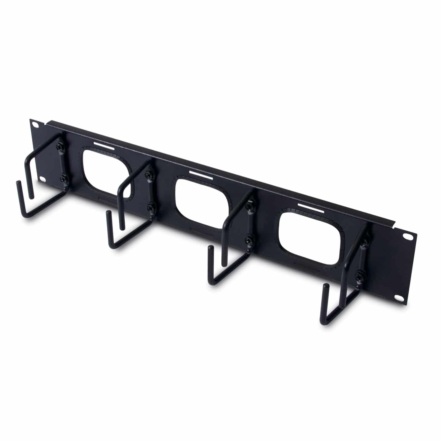 APC Horizontale kabelorganisator 2U m/doorgangsgaten - Afbeelding 2