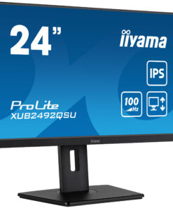 iiyama ProLite XUB2492QSU-B1 computer monitor 60,5 cm (23.8") 2560 x 1440 Pixels Quad HD LED Zwart