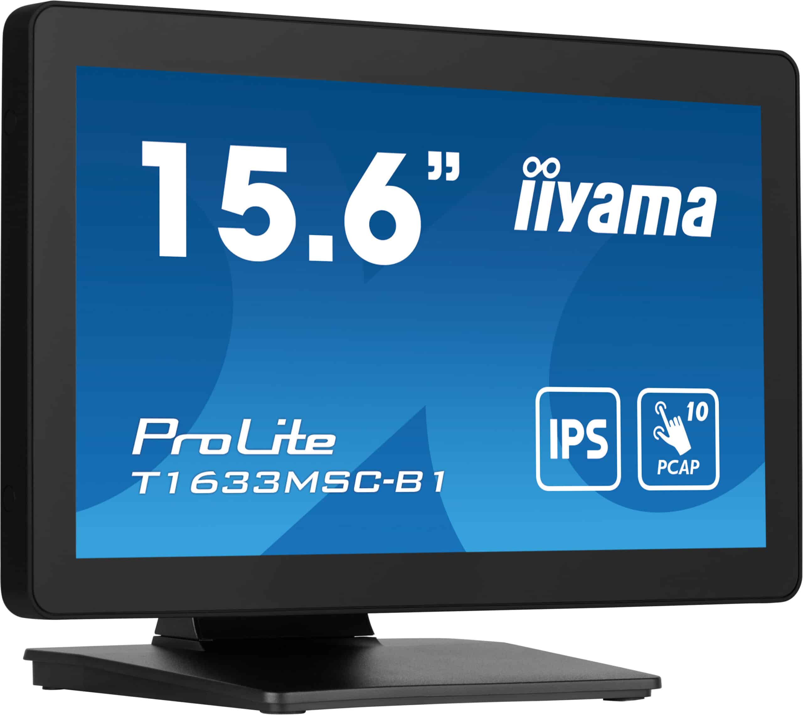 iiyama ProLite T1633MSC-B1 computer monitor 39,6 cm (15.6") 1920 x 1080 Pixels Full HD LCD Touchscreen Zwart - Afbeelding 2