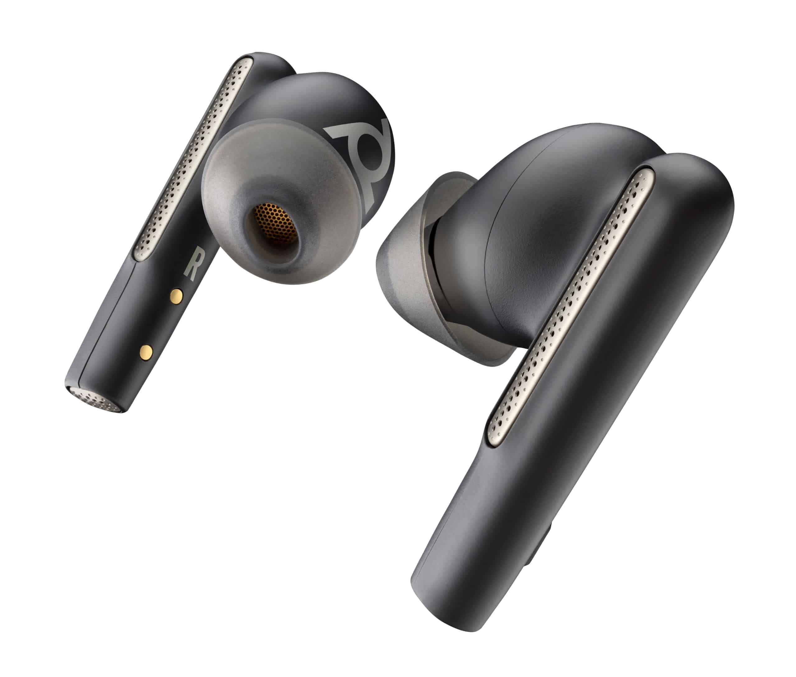 HP Poly Voyager Free 60 UC M Carbon Black Earbuds + BT700 USB-C-adapter + oplaadcase basis - Afbeelding 2