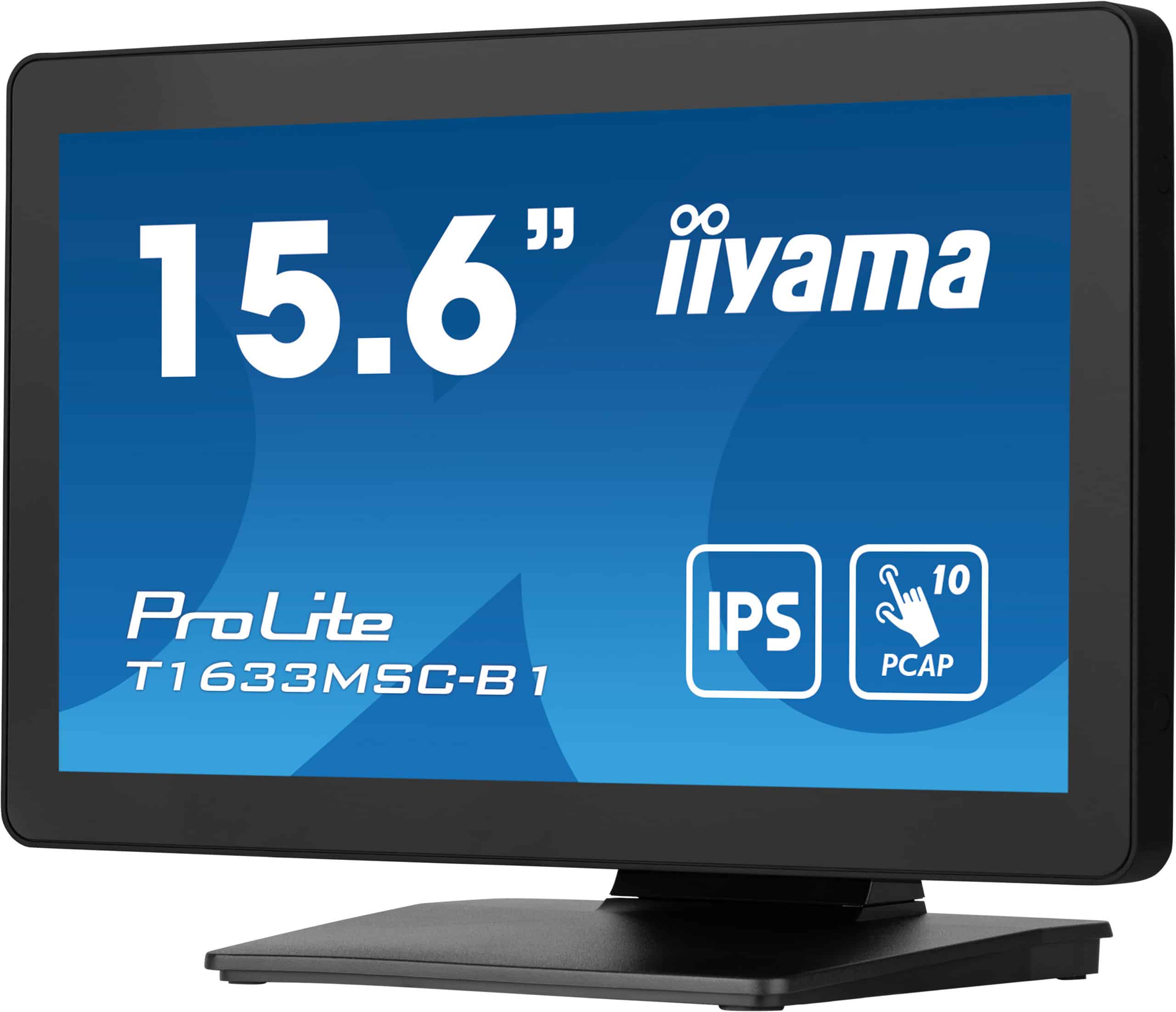 iiyama ProLite T1633MSC-B1 computer monitor 39,6 cm (15.6") 1920 x 1080 Pixels Full HD LCD Touchscreen Zwart - Afbeelding 4