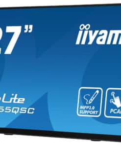 iiyama ProLite T2755QSC-B1 computer monitor 68,6 cm (27") 2560 x 1440 Pixels Quad HD LCD Touchscreen Zwart - Afbeelding 5