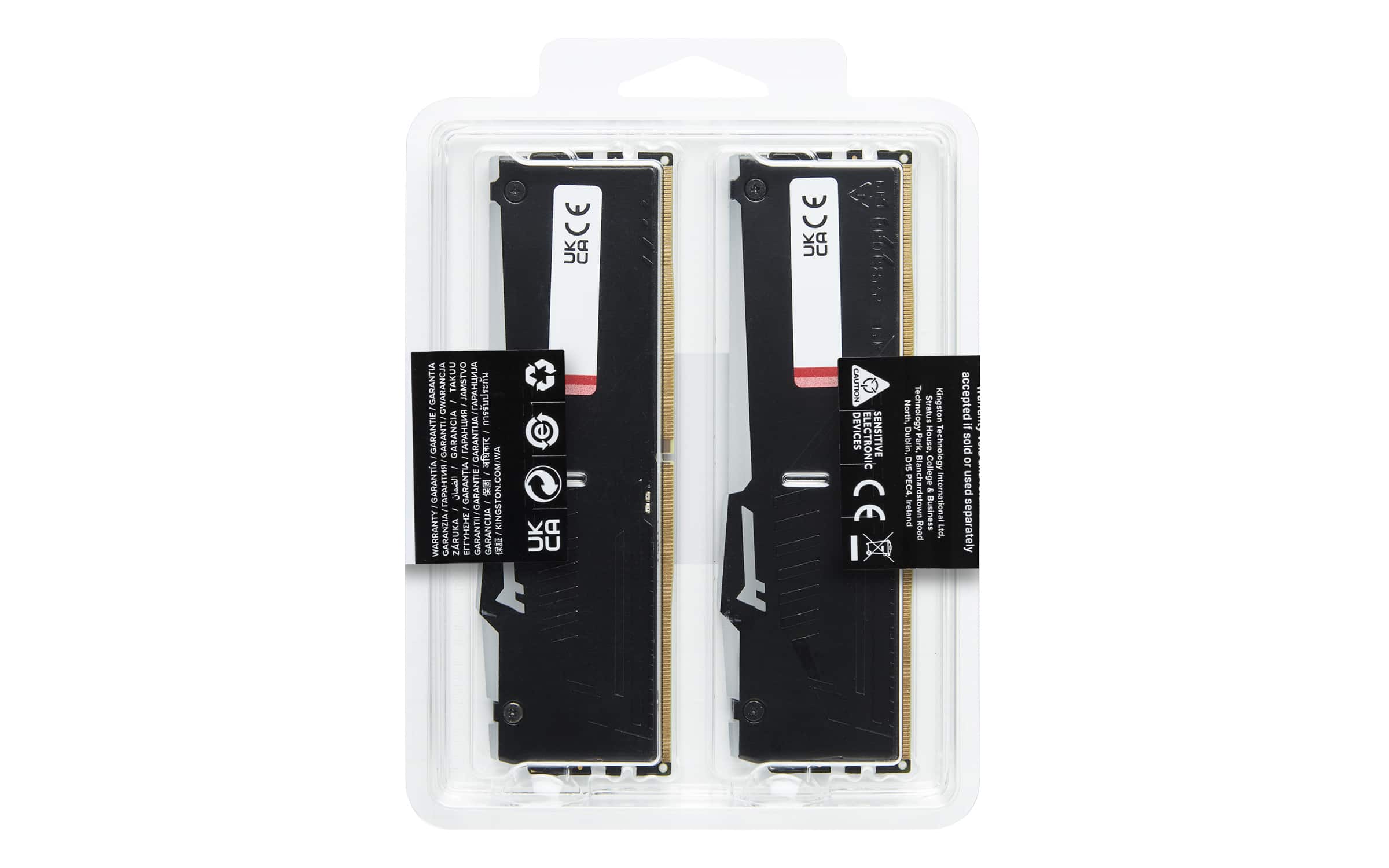 Kingston KF560C30BBEAK2-64 Technology FURY Beast DDR5 Kit of 2, 64 GB, DIMM, 6000 Mhz, CL30, RGB - Afbeelding 6