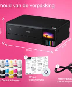 Epson EcoTank ET-8550 A3+ Wi-Fi-fotoprinter met inkttank - Afbeelding 5