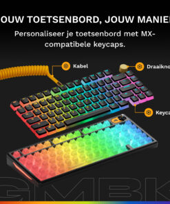 Glorious Gaming Glorious GMBK 75% customizable RGB-toetsenbord
