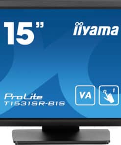 iiyama T1531SR-B1S computer monitor 38,1 cm (15") 1024 x 768 Pixels XGA LCD Touchscreen Zwart - Afbeelding 2