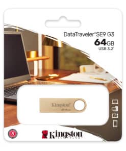 Kingston Technology DataTraveler 64GB 220MB/s Metal USB 3.2 Gen 1 SE9 G3 - Afbeelding 5