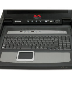 APC 17" rack LCD-console met geïntegreerde 8-poorts analoge KVM-schakelaar - Afbeelding 3