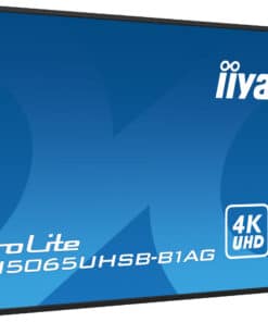 iiyama LH5065UHSB-B1AG beeldkrant Digitale signage flatscreen 125,7 cm (49.5") LCD Wifi 800 cd/m² 4K Ultra HD Zwart Type processor Android 11 24/7 - Afbeelding 3