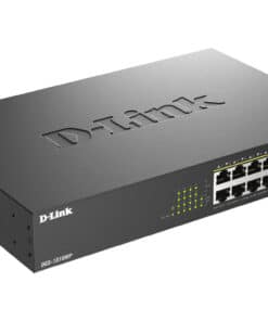 D-Link DGS-1010MP/E netwerk-switch Unmanaged L2 Gigabit Ethernet (10/100/1000) Power over Ethernet (PoE) 1U Zwart - Afbeelding 2