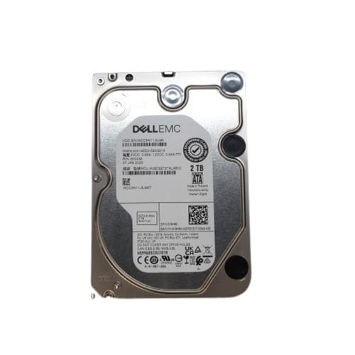 DELL 400-BRCT interne harde schijf 2 TB 7200 RPM 3.5" SATA III