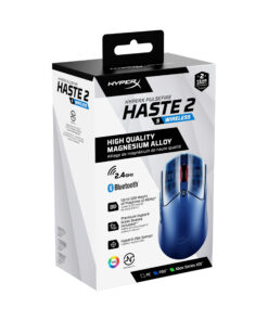 HyperX Pulsefire Haste 2 S Navy draadloze gamingmuis