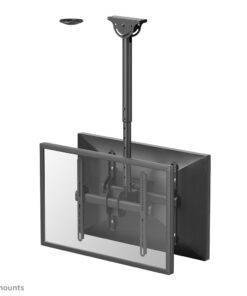 Neomounts NM-C440DBLACK Dual monitor/TV-beugel plafond 32-60" - h 56-91 cm