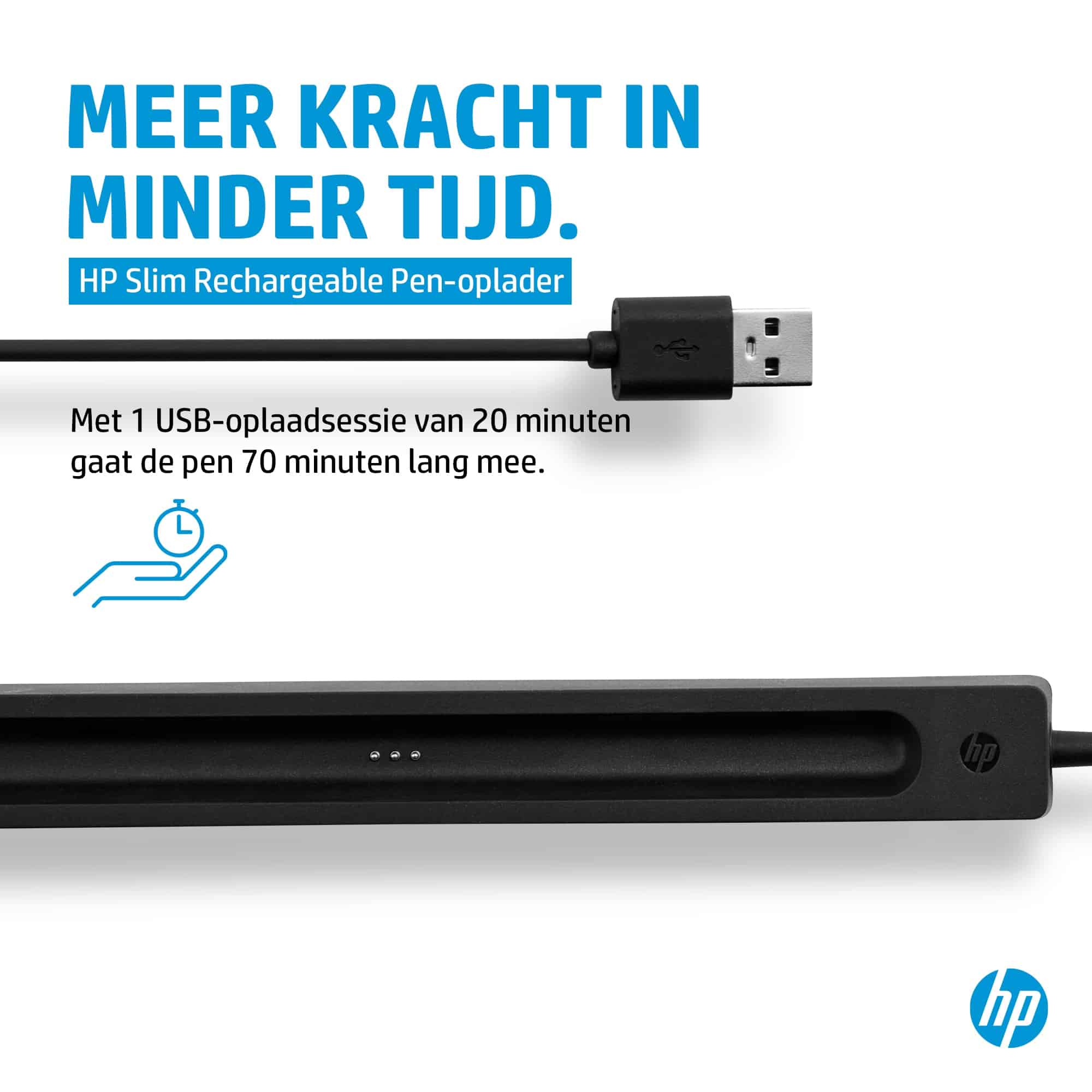 HP Slim Rechargeable Pen-oplader - Afbeelding 3