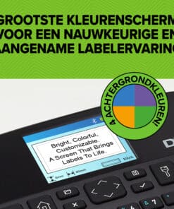 DYMO LabelManager Executive 640 CB draagbare labelprinterkit met draagtas en 3 labelcassettes | compacte QWERTY-labelmaker | Bluetooth- & USB-connectiviteit | compatibel met D1-labels - Afbeelding 5