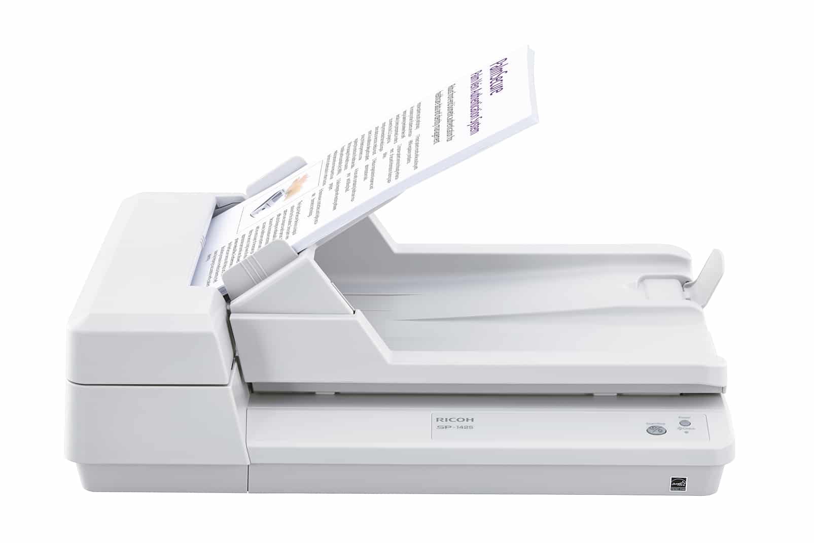 Ricoh SP-1425 Flatbed-/ADF-scanner 600 x 600 DPI A4 Wit