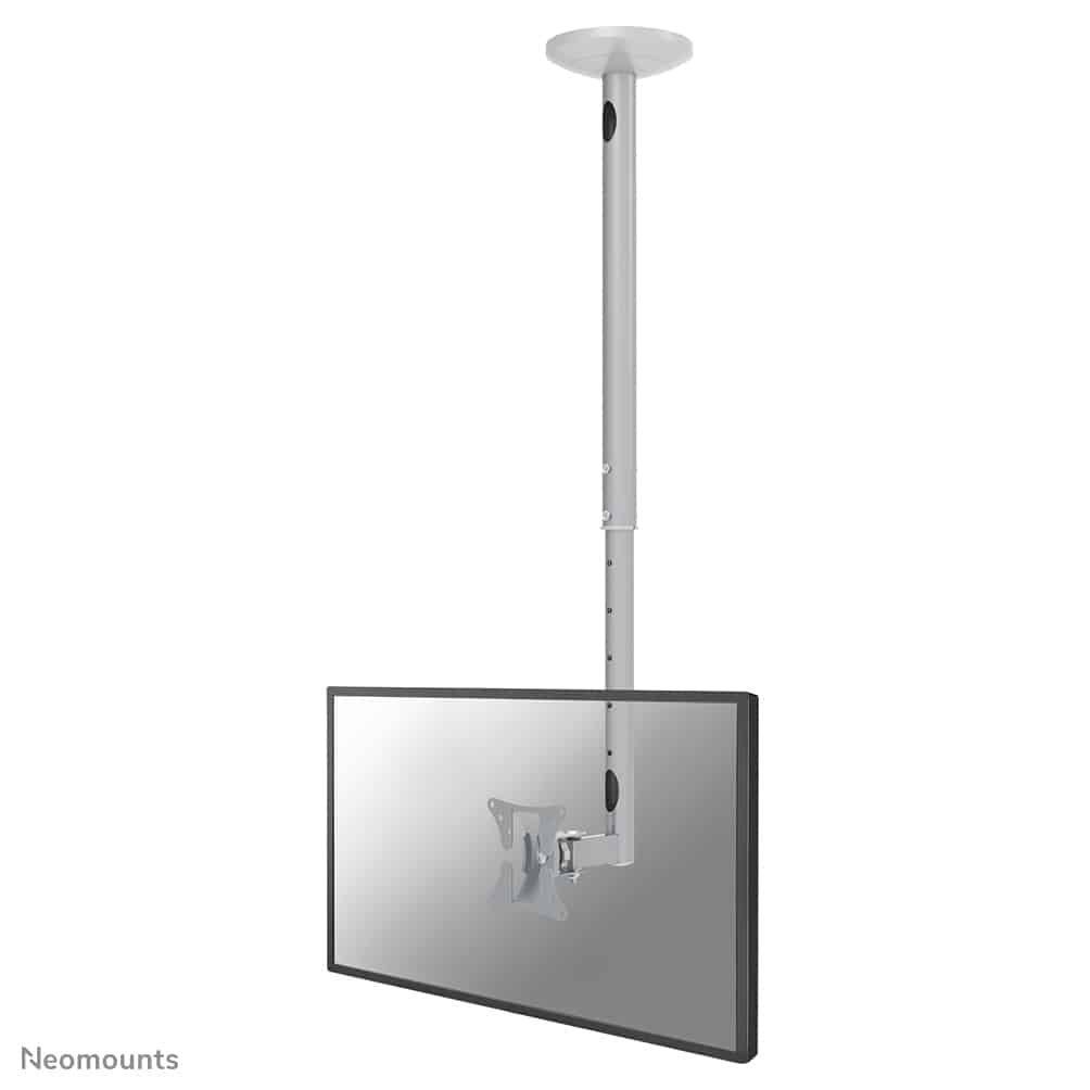 Neomounts FPMA-C050SILVER Monitor/TV-beugel plafond 10-30" - h 60-85 cm