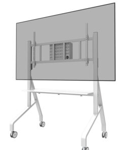 Neomounts FL50-575WH1 TV trolley 65-115" - snelle installatie - TÜV